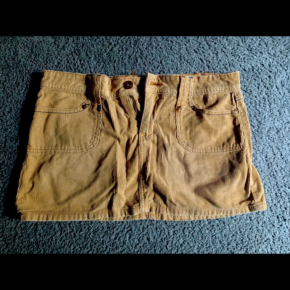 Corduroy skirt